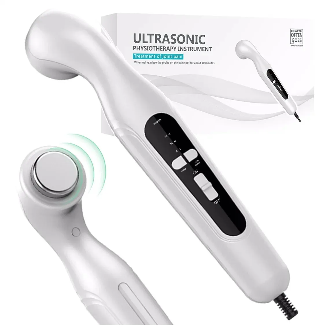 Massageador de corpo inteiro, equipamento de fisioterapia para artrite, uso doméstico, dispositivo de fisioterapia, alívio da dor na cintura, massagem ultrassônica 231123