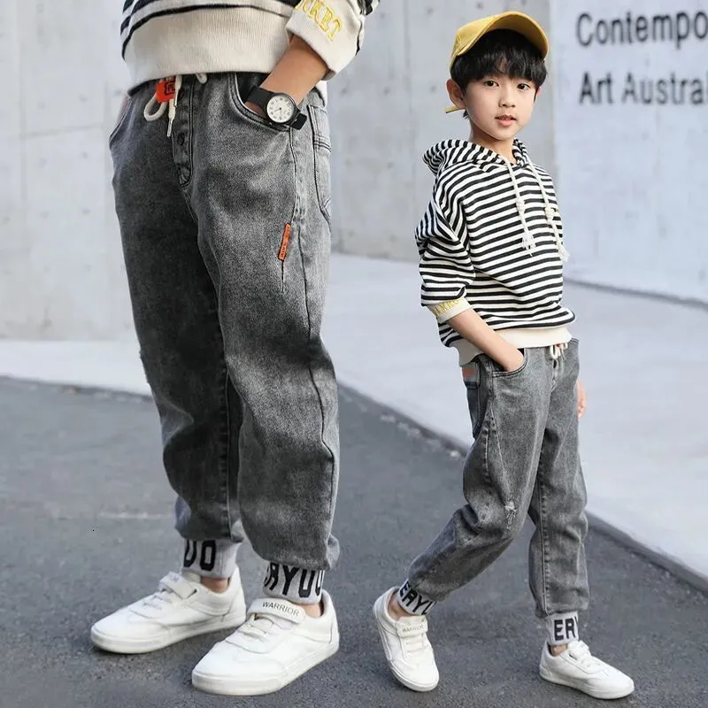 Jeans Pantalones Vaqueros Para Niños Otoño E Invierno, Además De Terciopelo  Grueso, Pantalones Para Niños Medianos Y Grandes, Versión Coreana,  Pantalones Elásticos Delgados 230424 De 20,77 €