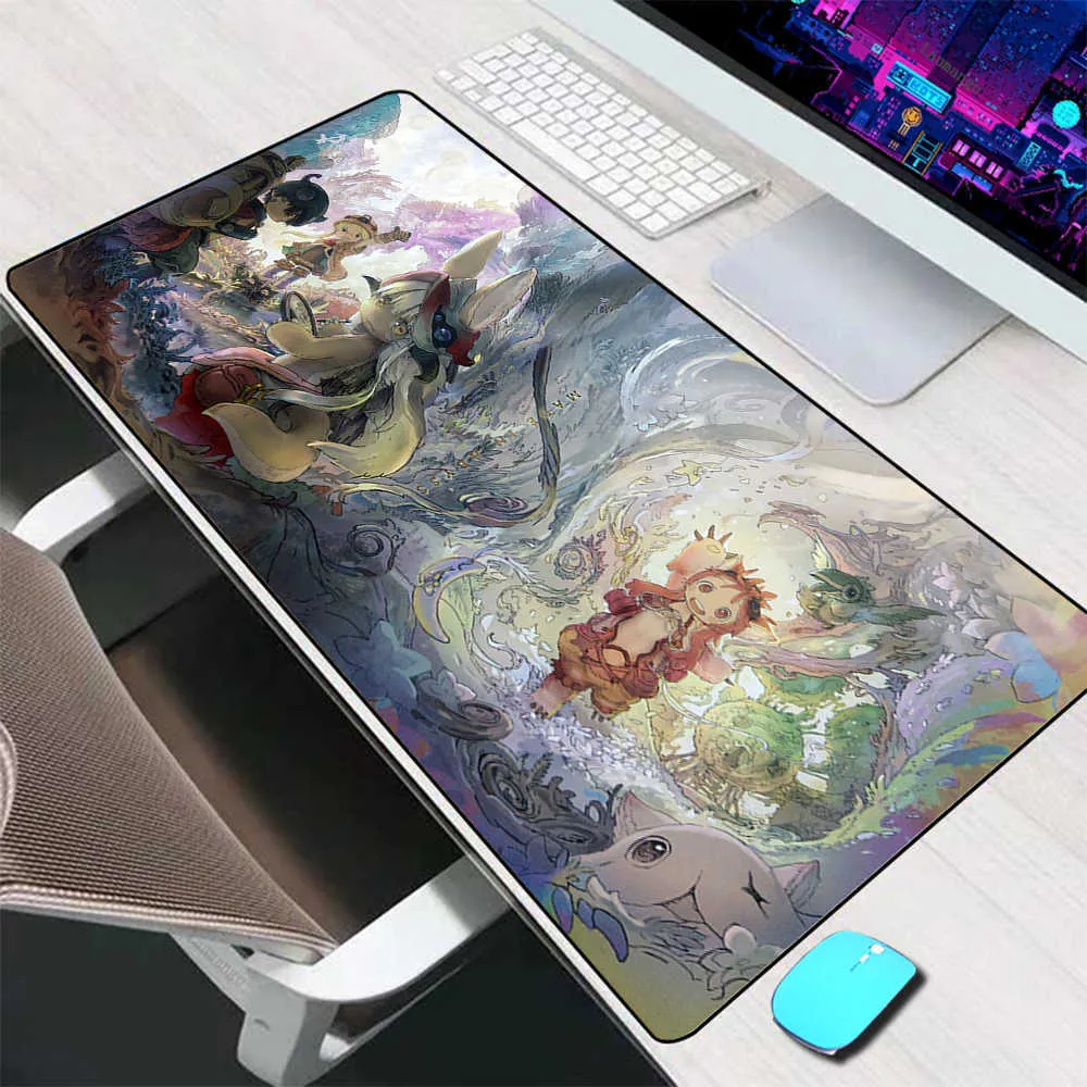 Mouse Pad with Wrist Rest, Made in Abyss Large Gaming Mouse Mat, Keyboard  Mat, Desk Pad XXL, Computer Mousepad for PC Gamer, Laptop from Dhgate Mouse  Pads & Wrist Rests - price