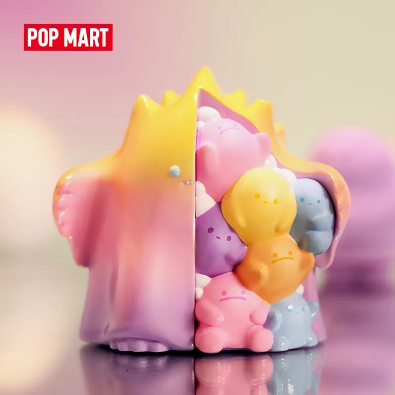 Boîte aveugle POP MART YUKI Evolution Series Boîte aveugle 1 PC / 12 PCS Poupée Binaire Action Figure Cadeau D'anniversaire Enfant Jouet Mystery Box 230424