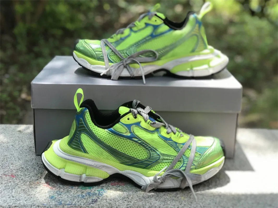 Lime green on sale designer sneakers