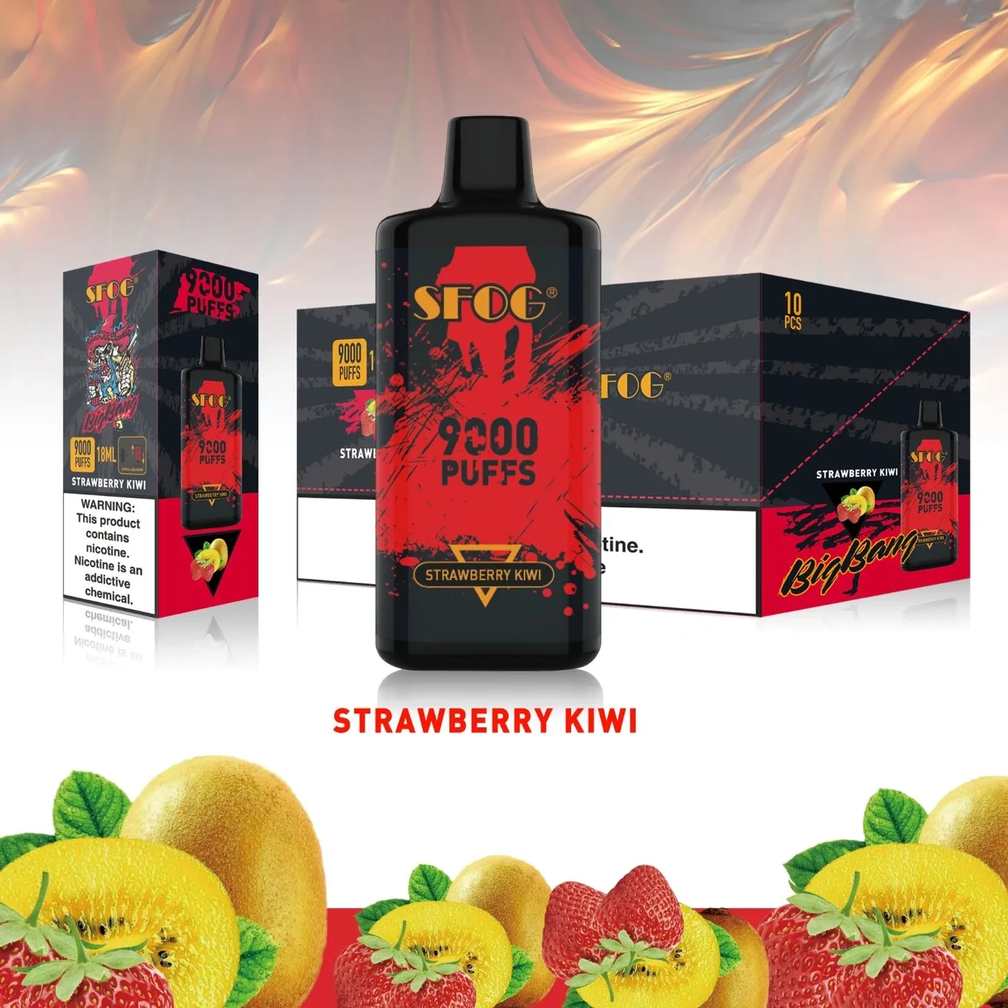 Оптовая продажа I Vape Miou Ecig Sfog Big Bang XXL 3000 8000 9000 Puff Bar Randm Tornado Электронная сигарета