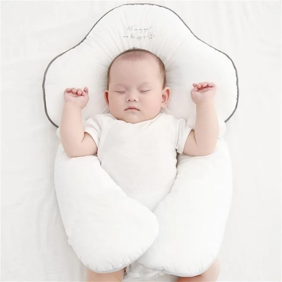 Almohada Con Patrón De Oso/Bebé Recién Nacido/De Apoyo Para Bebés Cabeza  Plana De Prevención