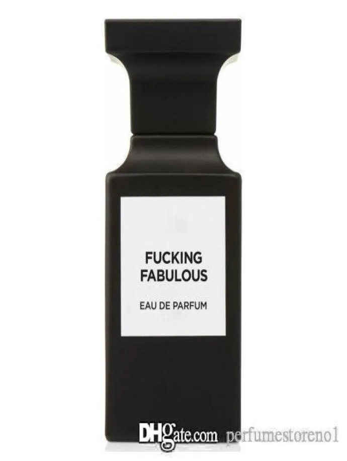 Нейтральный парфюм Fucking Fabulous Leather Almond Vanilla Матовый черный флакон Духи-спрей 100 мл EDP Стильный аромат Высшее качество1706744