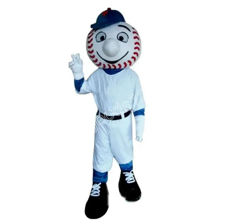 Simulation Baseball Maskottchen Kostüme Weihnachten Halloween Fancy Party Kleid Cartoon Charakter Karneval Weihnachten Werbung Geburtstag Party Kostüm Outfit