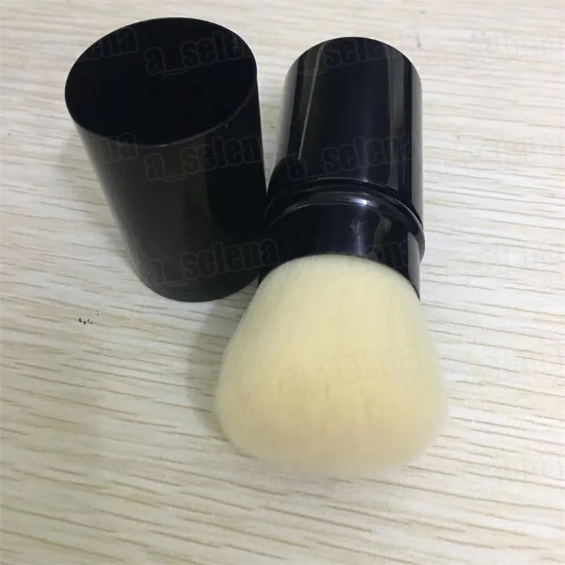 Brand Makeup Brush RETRACTABLE KABUKI BRUSH Blush Loose Powder Brushes With Box