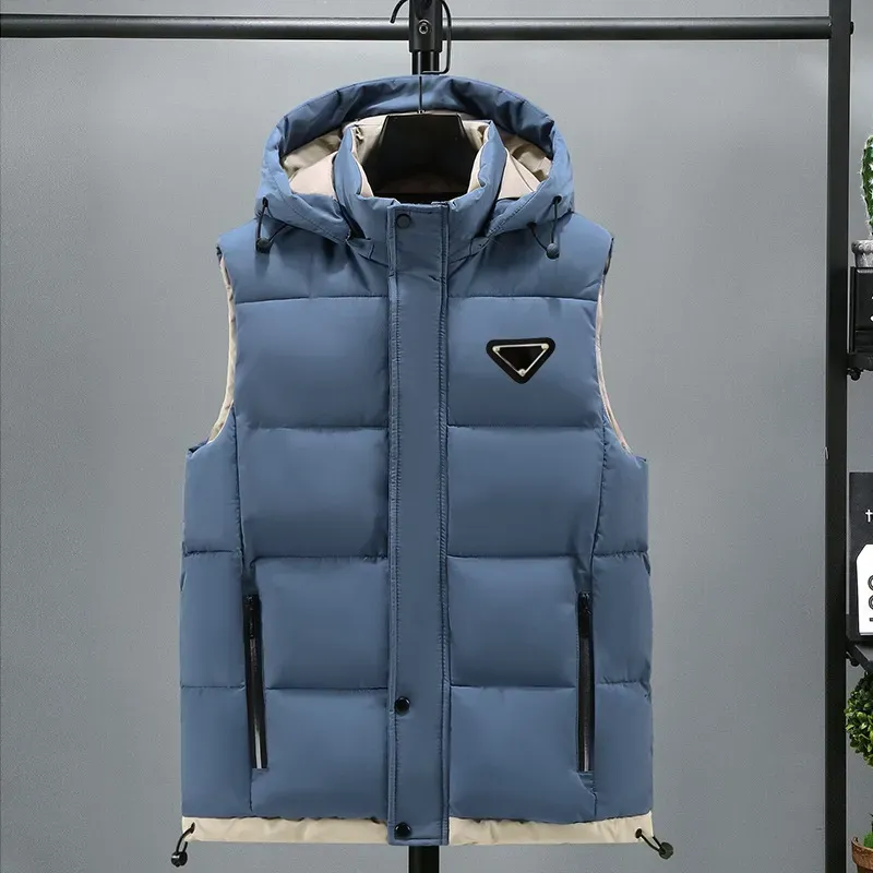 Herenvesten Designervest Winterjassen mode Heren Dameszakjack Sweatshirt van hoge kwaliteit Mouwloos ritsjasmateriaal losse jas Modetrendjas