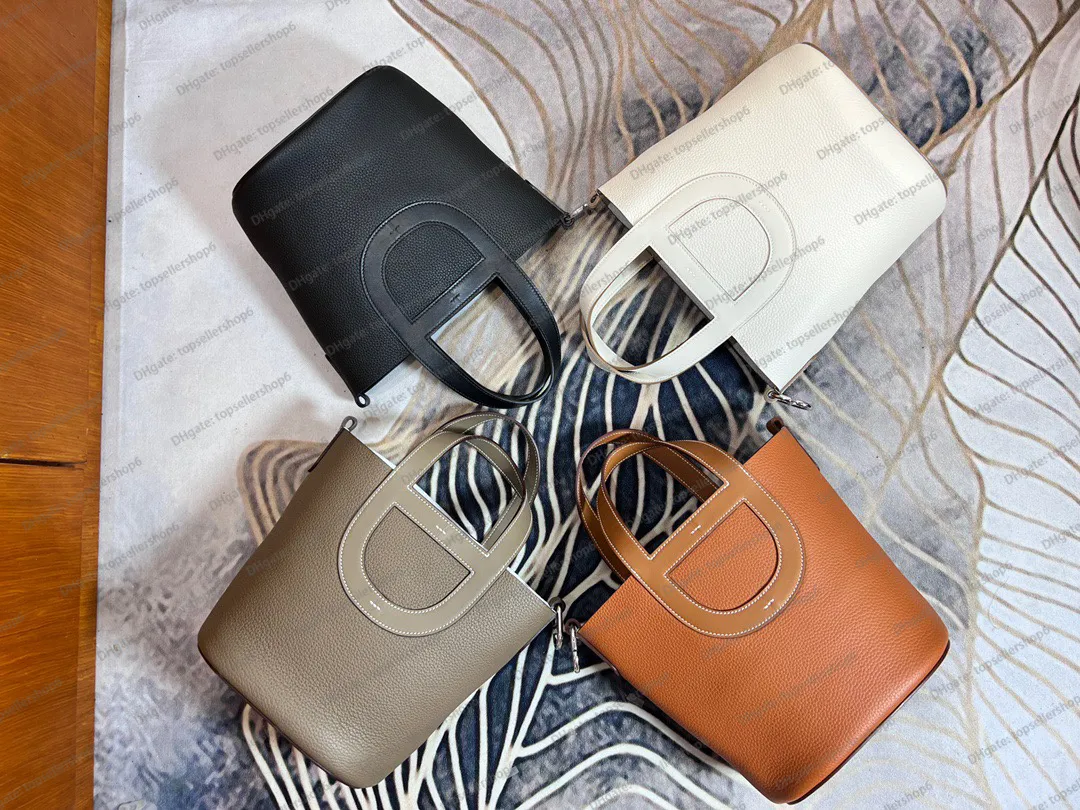 Designer women MINI Lock Key bucket bag original calfskin handbag wrist evening shoulder bag Crossbody purse orange box gold silver metal 10A Top end