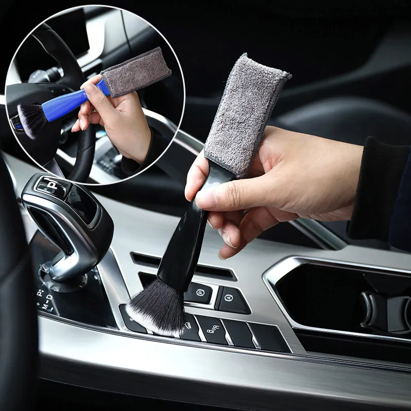 Double Sided Dashboard Air Outlet Brush For Effortless Vehicle