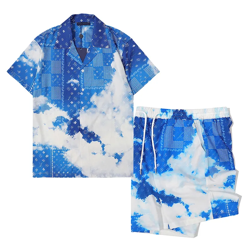 Hombres Mujeres Camisas casuales Verano Estilo hawaiano Botón de solapa Cárdigan Camisa de manga corta de gran tamaño Blusas tops diseñador de la marca diseño suelto