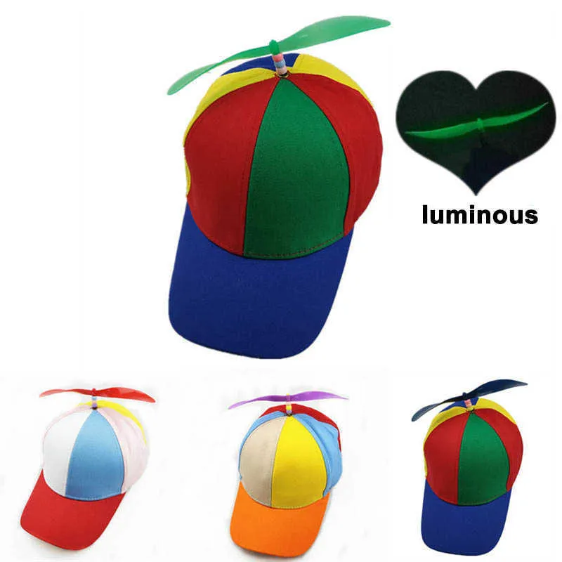 Multicolor Summer Snapback Cap For Adults And Children Detachable Youth Baseball  Hats With Pinwheel And Propeller Fun Outdoor Prop P230424 From Musuo05,  $9.31