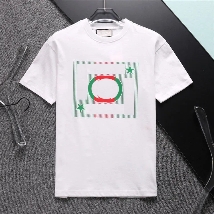 Designer Men's T-shirts Man Woman Luxury Tees Polos Summer Round Neck Kort ärmar Utomhus Fashion Pure Cotton Letters Printing Coats Lover Clothing #003