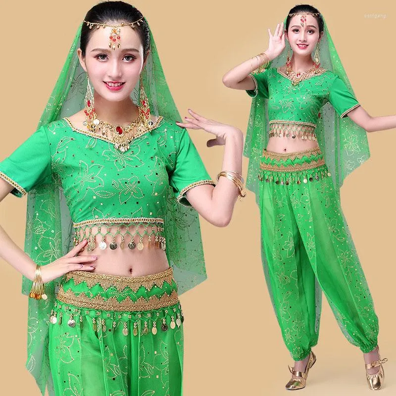 Stage Wear Women Festival Costumes Dance Embroider Bollywood Belly Costume Party Cosplay Oriental Suits Fancy Outfit