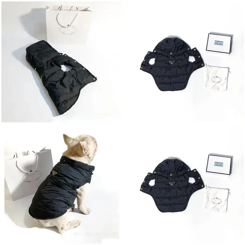 Vêtements pour chiens Pet hiver manteau chaud vêtements pour chiots deux jambes vêtements en coton gilet veste pour petits chiens moyens de qualité supérieure