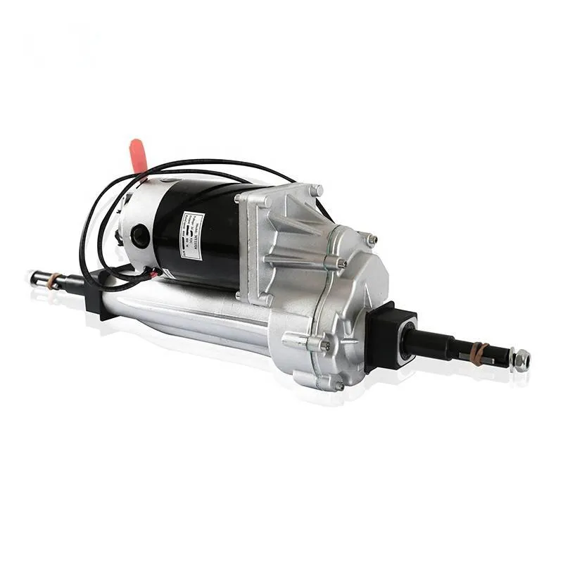 24V 800W Electric Transaxle Bakaxel DC Motor som används för elektrisk drivaxel