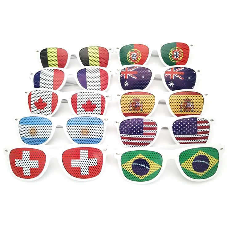 Lunettes Union Jack, accessoires de cabine Photo pour jubilé de la reine 2023, lunettes de soleil, drapeau patriotique, nouveauté, Costume pour fête