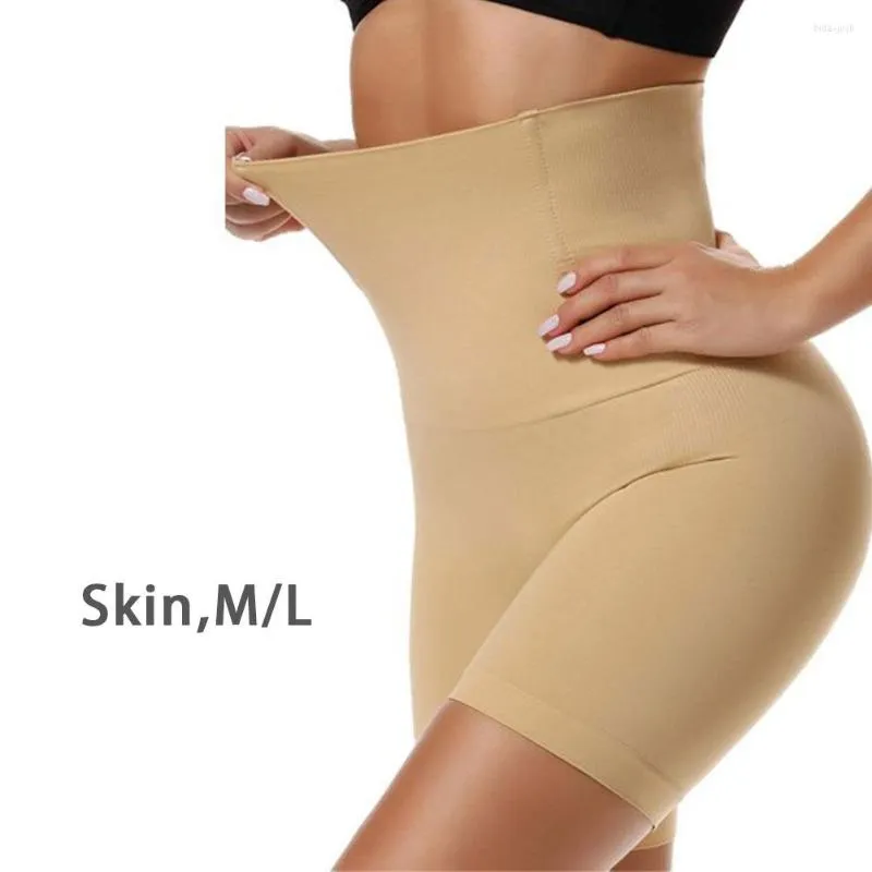 Pantaloncini attivi Intimo modellante a vita alta per donna Compressione morbida Nylon Controllo della pancia Body Shaper Dimagrante Traspirante BuLifter Home Gym
