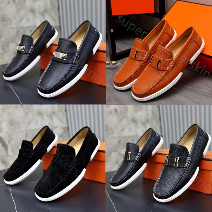 1: 1 de nivel alto de la marca de lujo Designer hombres zapatos