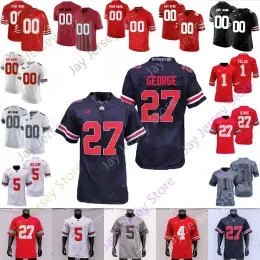 Ohio State Buckeyes Football Jersey NCAA College Austin Mack Malik Harrison Shaun Wade Tyreke Smith Haskins Jr. Weber Martell Campbell Jones