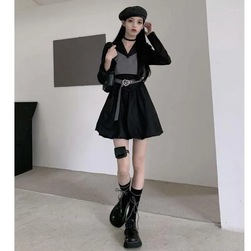 Abiti casual da donna Abiti da boutique di moda carini Abiti stile college Lolita Kawaii Set da due pezzi Festa studentesca