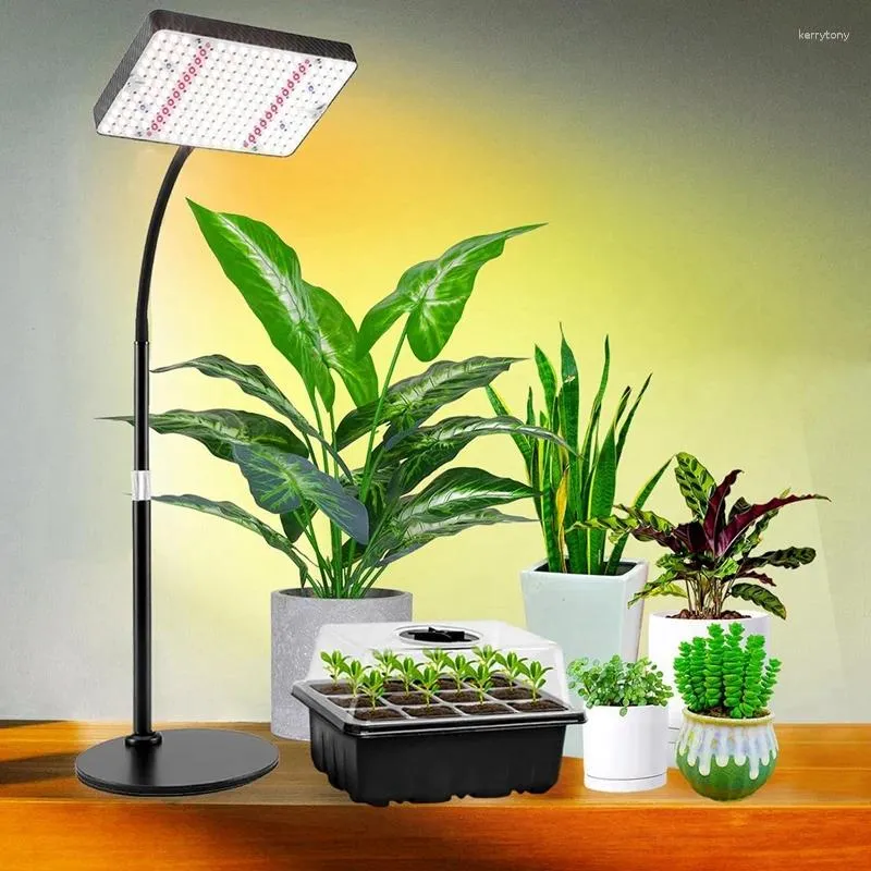 Grow Lights 1 PCS Table Top Light 200W UV-IR Full Spectrum Plant Growing Lamp Height Adjustable