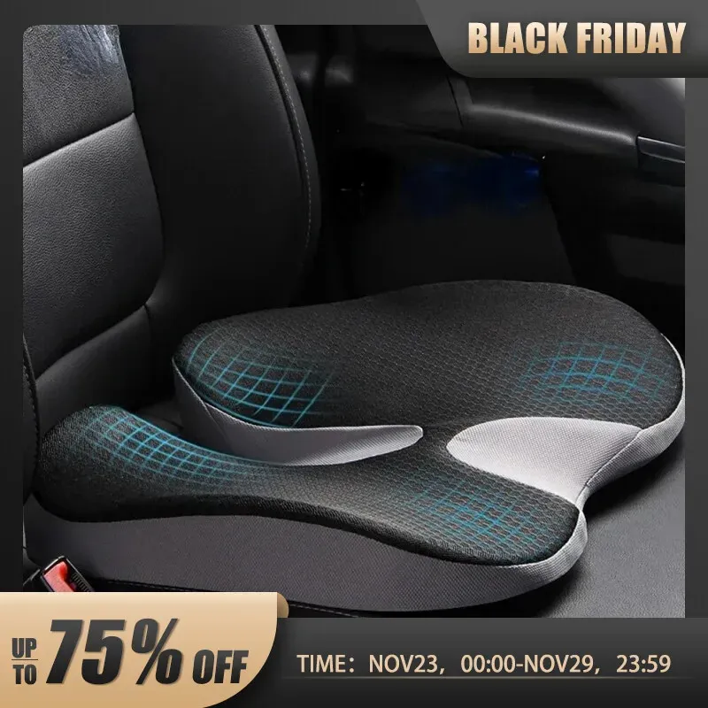 Non Slip Memory Foam Orthopedic Seat Cushion For Tailbone Sciatica Back Pain Car Office Chair From Wai09 7.1 DHgate.Com