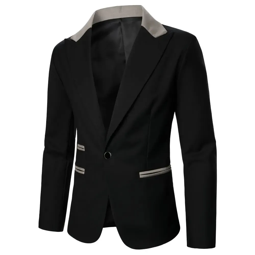 Herenpakken Blazers Pak Warm houden Winddicht Zakelijk Casual Jas Vakantiecadeau Banket Bruiloft Conferentiejas Topkleding 231123