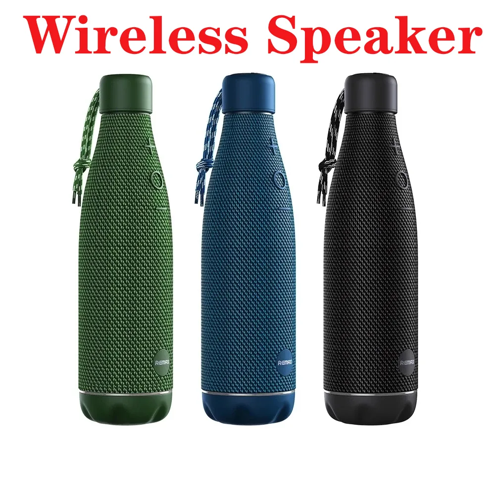 Haut-parleur Bluetooth Mini Bouteille D'eau Conception Extérieure Étanche IPX7 Sans Fil Portable Stéréo Subwoofer Caixa De Som