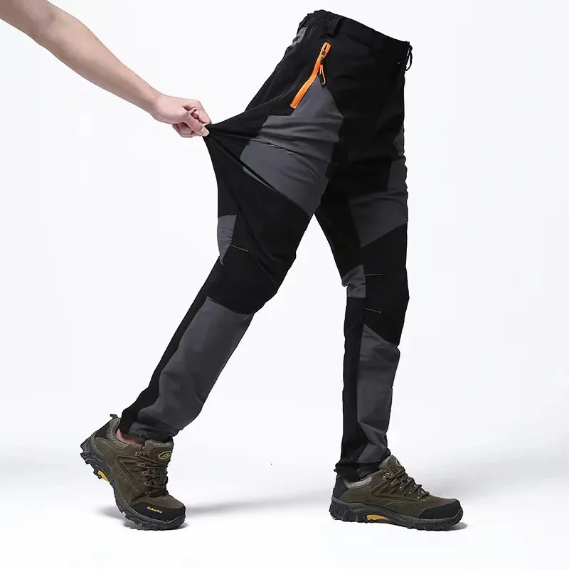 Sonstige Sportartikel Herren elastische, schnell trocknende Hose, dünn, Wandern, Trekking, Angeln, Camping, Klettern, Outdoor, L-5XL, Saison, Sommer, 231123