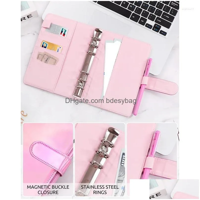 Gift Wrap Gift Wrap Budget Binder With Zipper Envelopes Cash For Budgeting Money Organizer Drop Delivery Home Garden Festive Party Sup Dhdlu