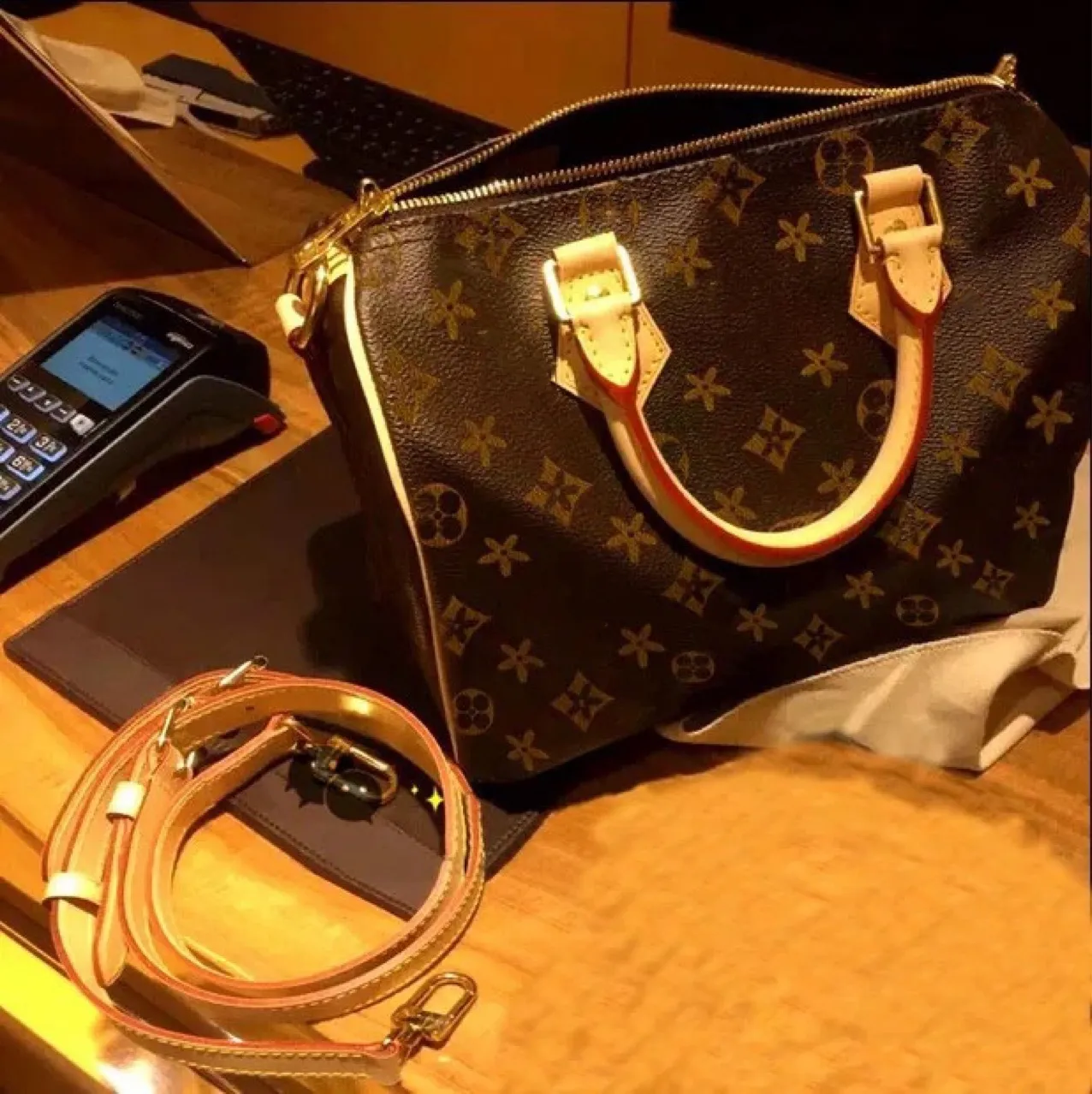 Famous brands store for handbags