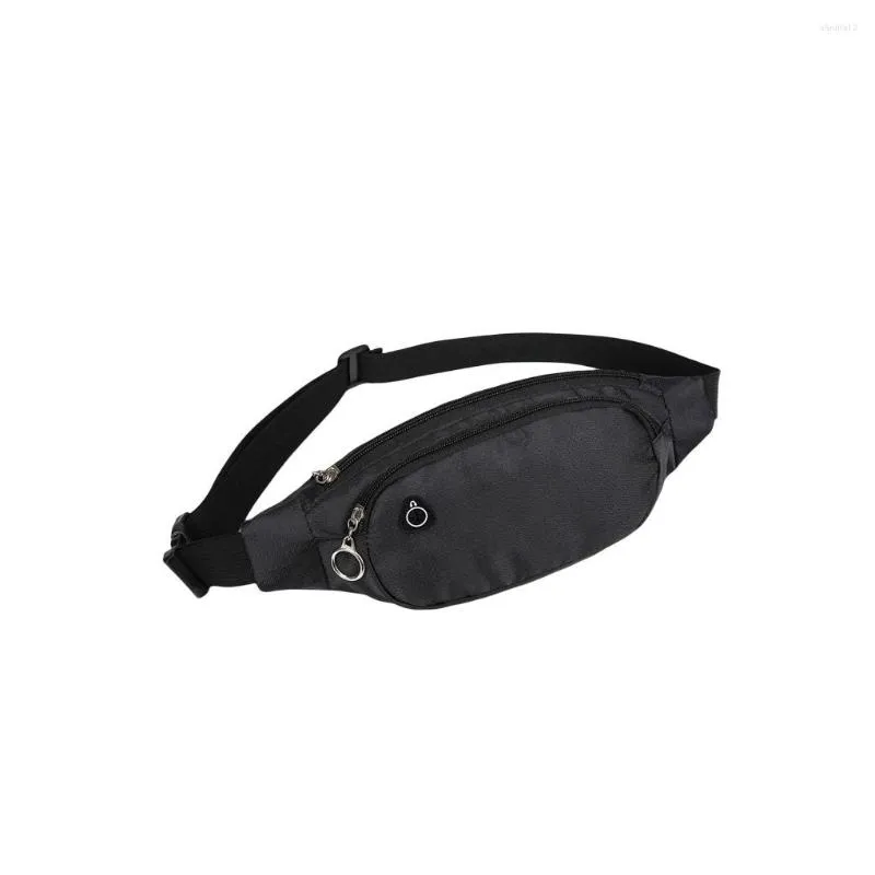 Buitenzakken Taille Tas Fanny Pack Sport Pouch Mobiele telefoon modieuze waterdichte multifunctionele grote capaciteit sportartikelen grijs