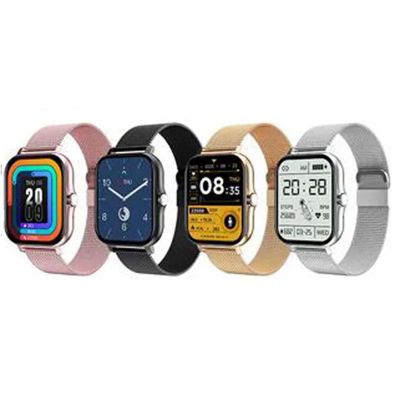 Y13 Akıllı Saatler Erkekler Tam Touch Sport Fitness Tracker Bluetooth Çağrı SmartClock Ladies Sport Smartwatch Kadınlar için Android iOS Smart Watch Vs S20 S8 DZ09 IWO PLUS PRO