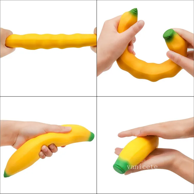 Party Favor Creative Dekompresyjne zabawki pamięć Banan Toys Student Prezenty