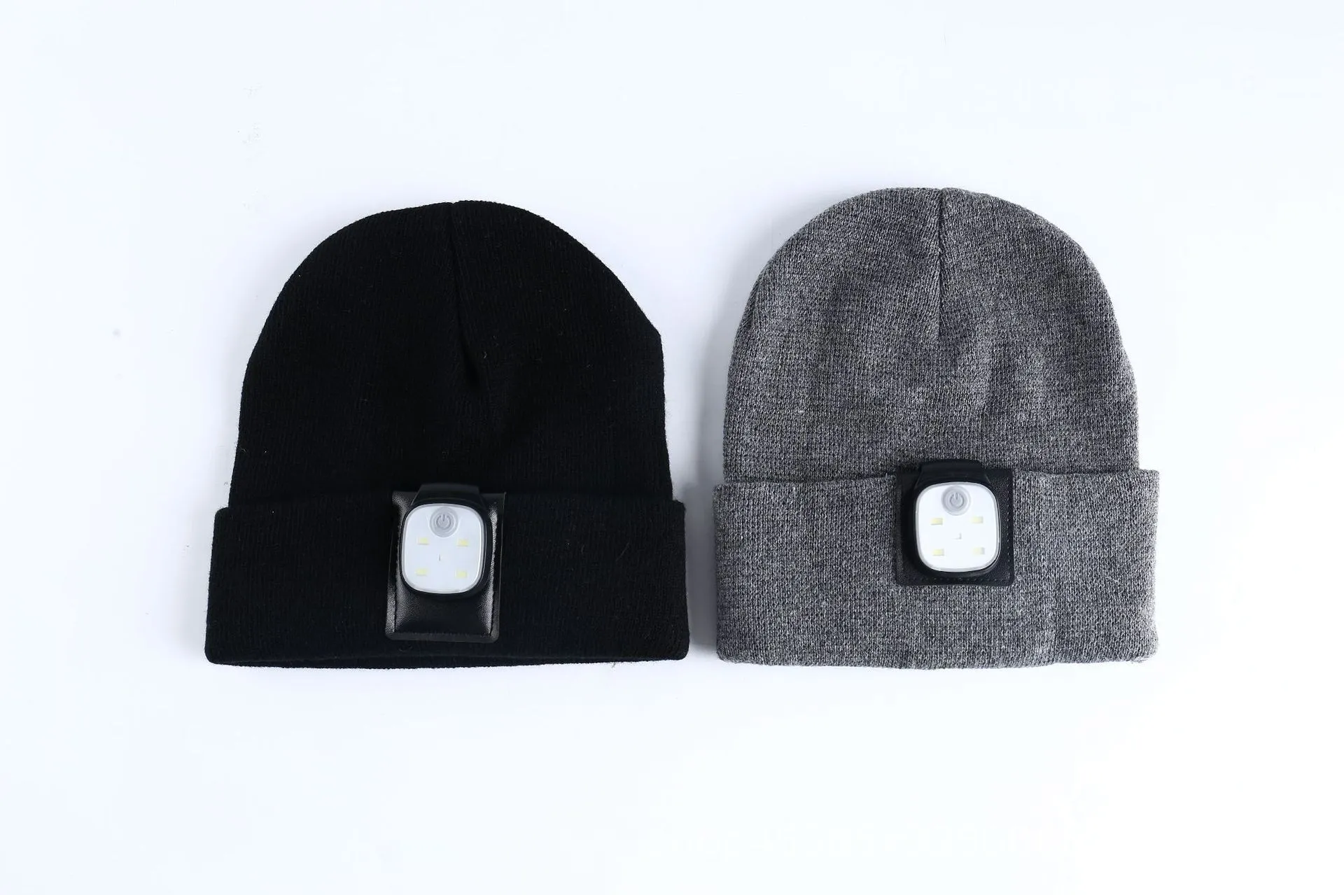 Gorro Con Tapa Led Recargable De Luz, Acrílico Suave | Envío Gratis