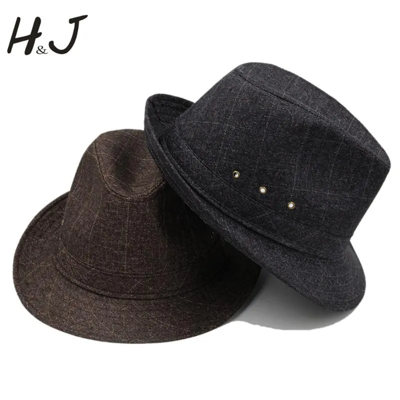 Berets Herren Fedora-Hut mit 4Größe 57 58 59 60CM Big Size Gentleman Dad Beach Homburg Jazz Vater Geschenk A0064-XSJBerets BeretsBerets