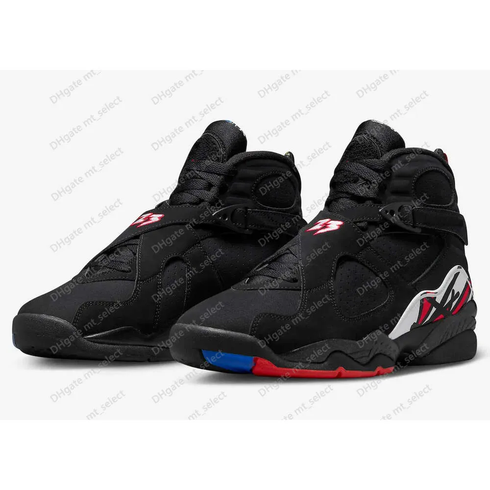 2024 Jardon 8 Playoffs Black True Red White Basketball Shoes For Sale Top Quality Sport Shoes Randers US7-US13