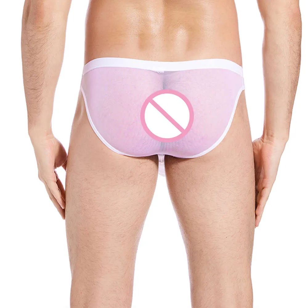 Men wearing women's undergarments