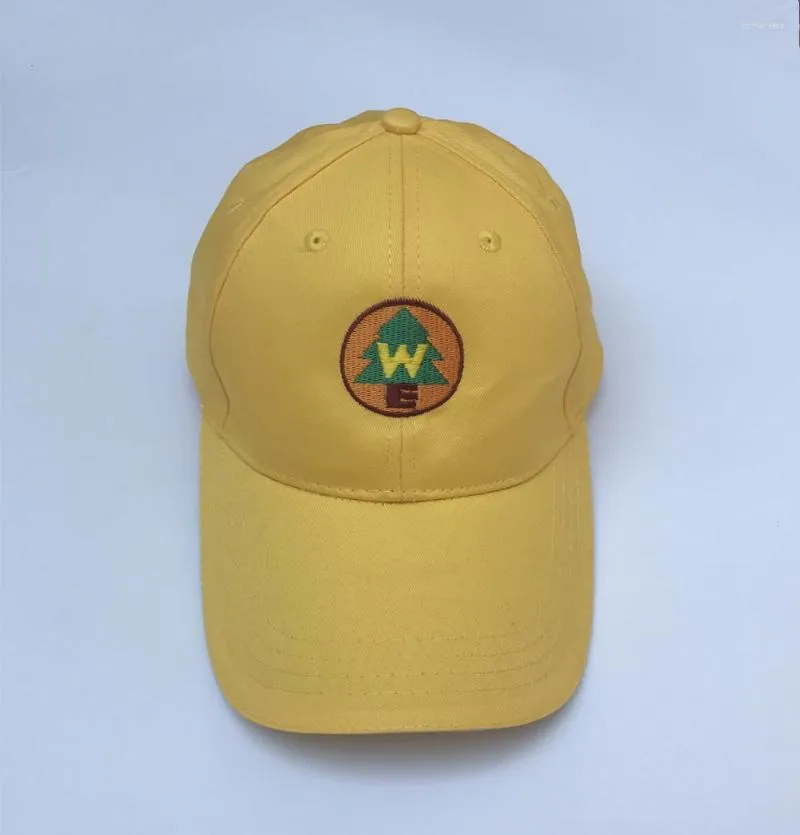 Boll Caps Up Wilderness Explorer Russell We Embroidery Logo Hat Yellow Baseball Cap