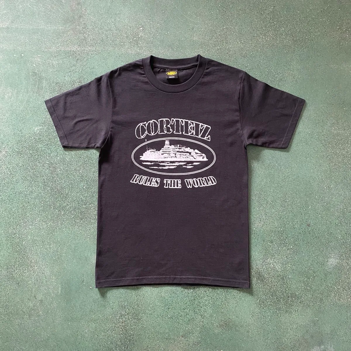 トップス corteiz polo shirt-black Corteiz 5 Starz Special Edition Guerillaz Drilltop Black