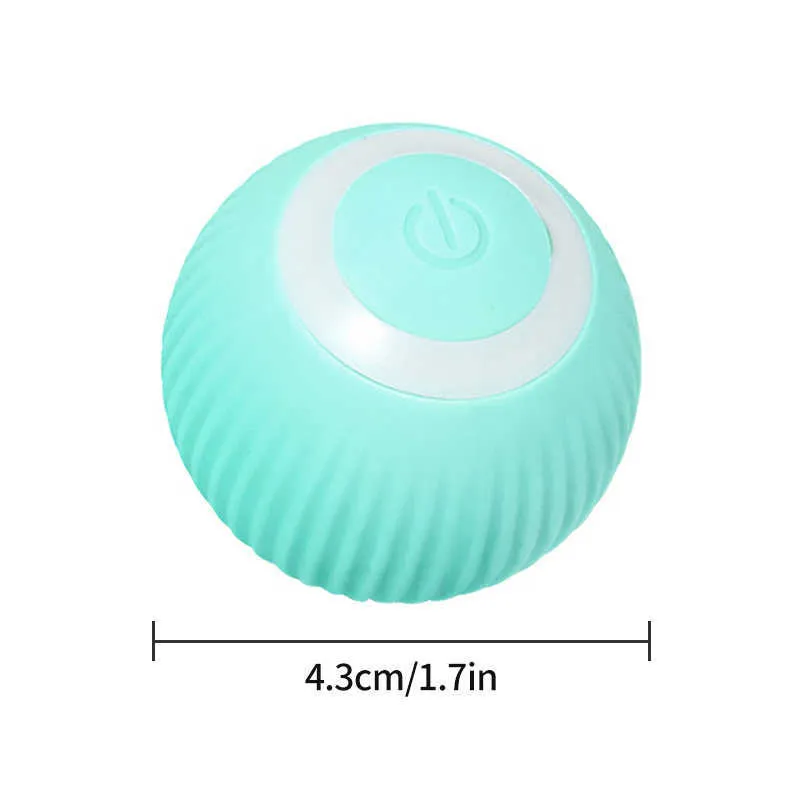 Interactive Electric Ball Toy For Dogs And Cats Auto-rolling_voghion.com