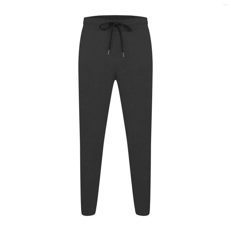 Men's Pants Drawstring Sweatpants Jogging High Comfort Small Leg Casual Mens Workout With Pockets Size Open Little