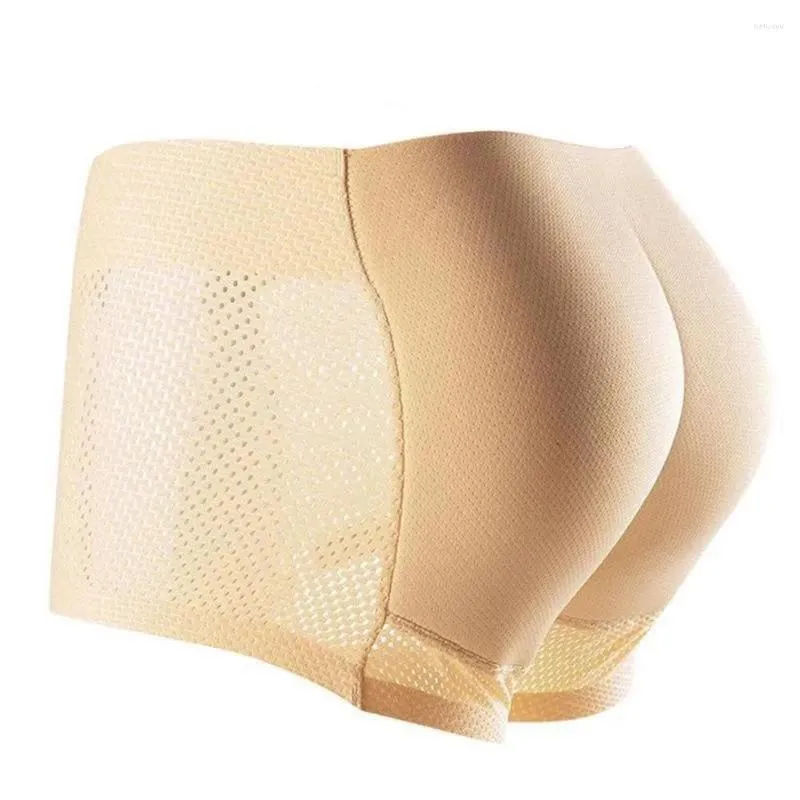 Unterhose Herren Trunks BuLifting Panties Hollow Transparent Plus Hip Pad Boxer Briefs Summer Mesh Atmungsaktive Unterwäsche Cuecas