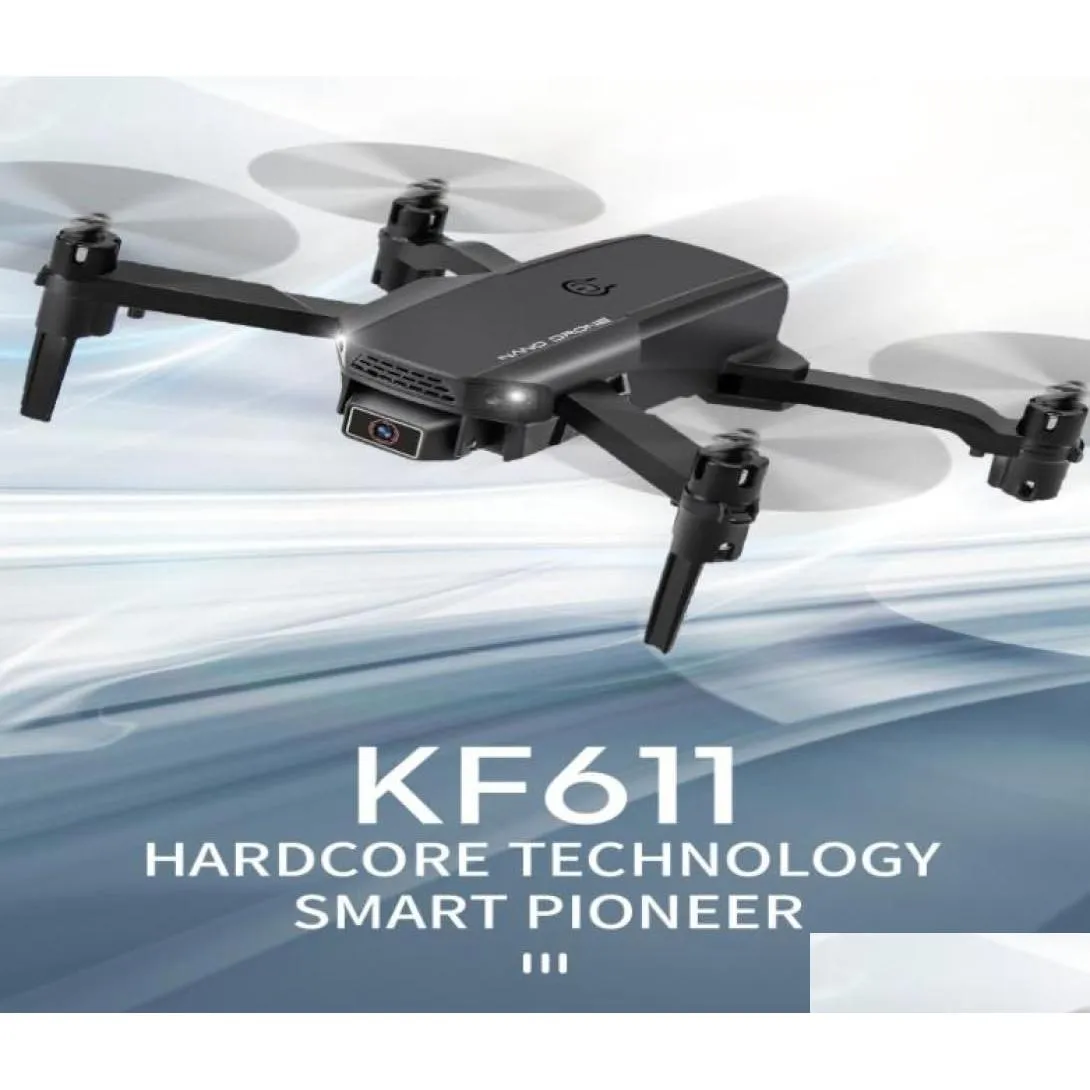 Drones Kf611 Drone 4K Hd Camera Professional Aerial Pography Helicopter 1080P Wide Angle Wifi Image Transmission Gift2132922 Drop Deli Otrh9