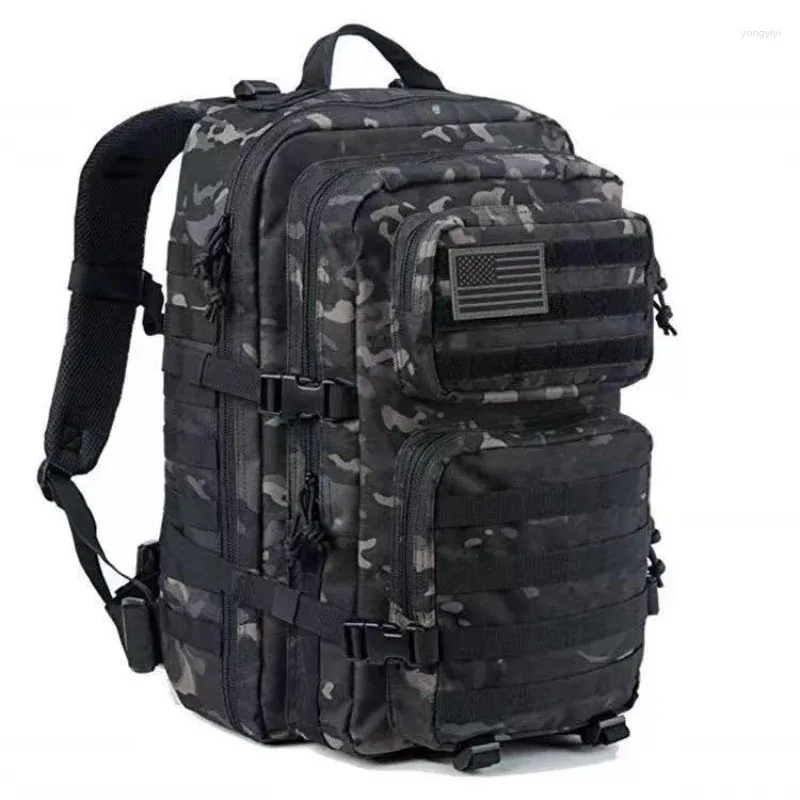 Backpack Outdoor 3P Attack Tactical Multifunctional 45L Large Capacity Camouflage Field Sports Mountaineering