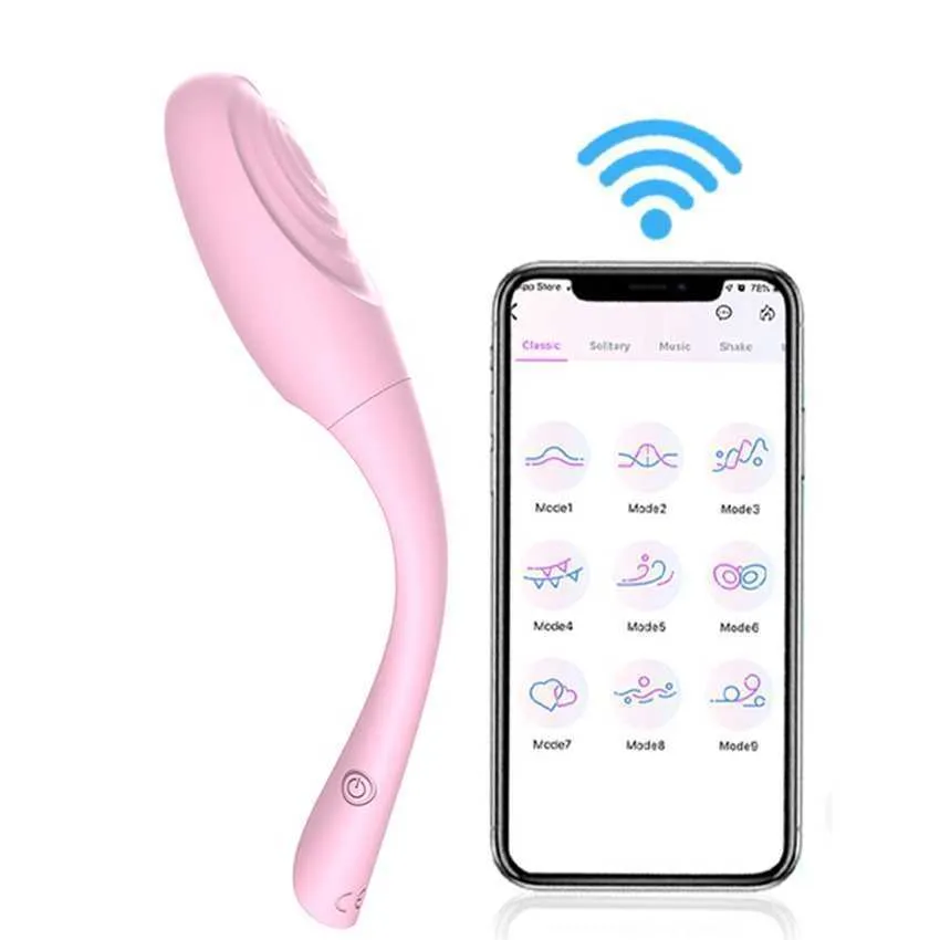 Nouveaux oeufs sans fil Bluetooth pour femmes App télécommande longue Distance contrôle gode g Spot Massage vibrateur femelle magique vibrant oeuf Sex Toy 1124