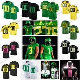 NCAA XS-6XL Oregon Ducks College Football Jerseys Bo Nix Kilohana Haasenritter Bucky Irving James Jayden Limar Noah Whittington Preston Alford Darrian Gary