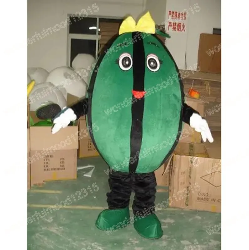 Performance Watermelon Mascot Costumes Cartoon Carnival Hallowen Performance Unisex Fancy Games Outfit Holiday Outdoor Advertising Outfit Suit