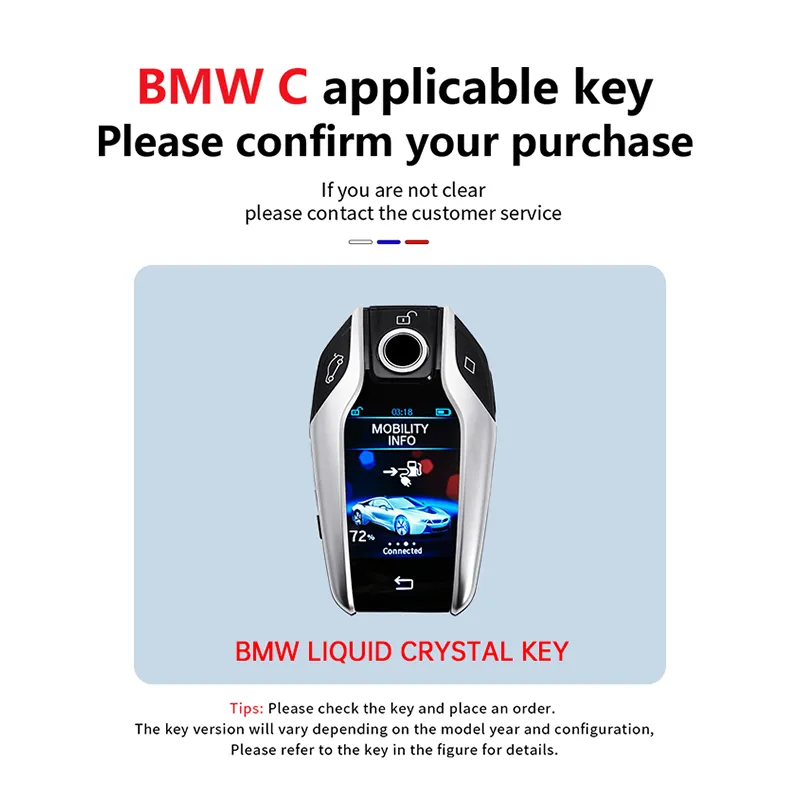 Bradegeve Key Fob Cover Case, Keychain, Metal Shell Cover Compatible for BMW  2 5 6 7 X1 X2 X3 X5 X6 Series (Gunmetal) : Amazon.com.au: Automotive