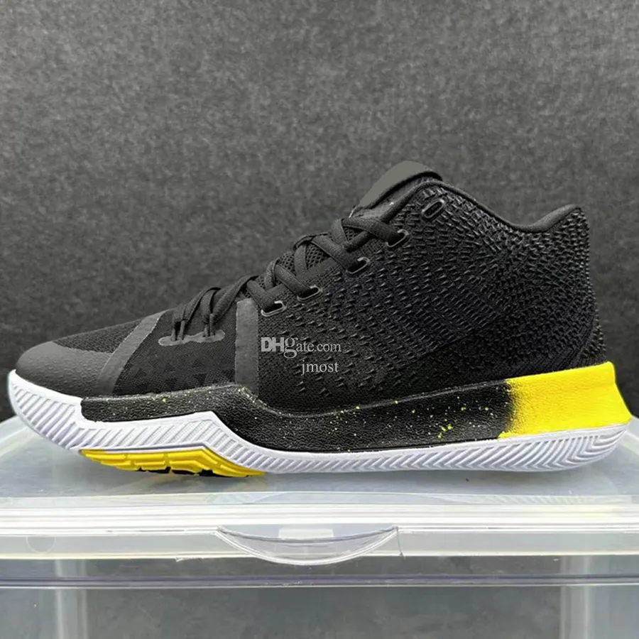 Kyrie 3 mens yellow sales